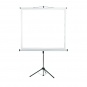 Stativ-Leinwand 150x150 cm Tuch: mattweiß  